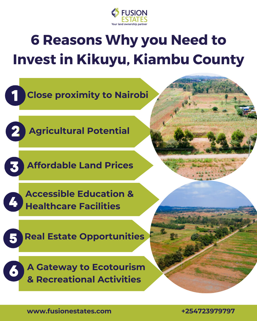 6 Reasons Why You Need to Invest in Kikuyu, Kiambu County