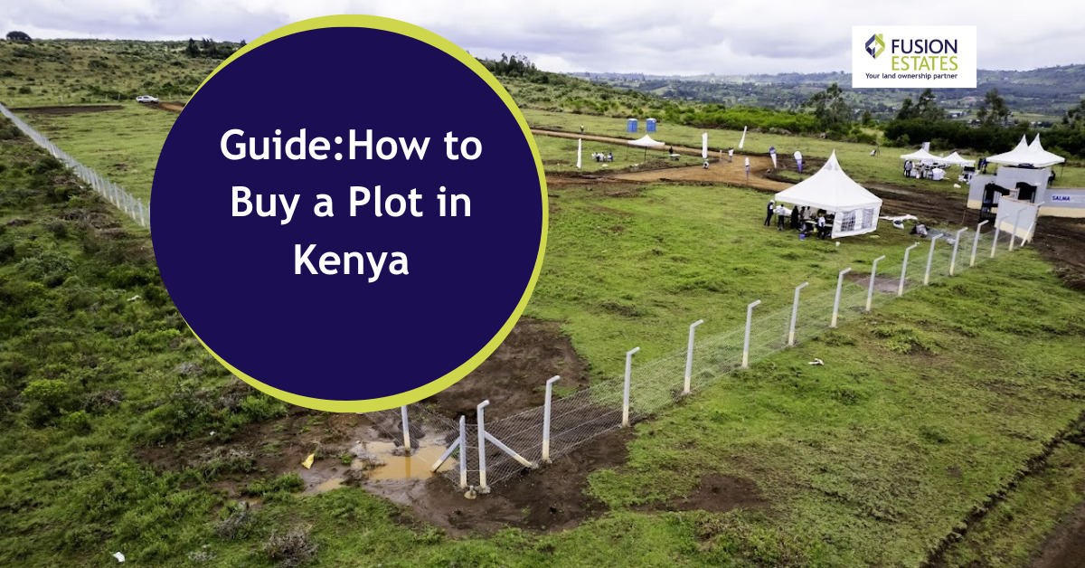 how to buy plot land kenya