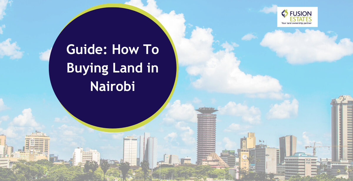 Buy land in Nairobi Kenya