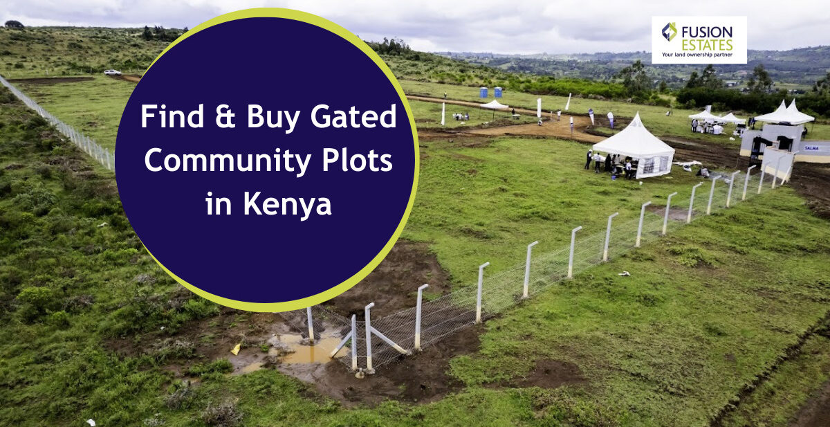 Gated community plots in Kenya