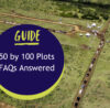 50 by 100 plots